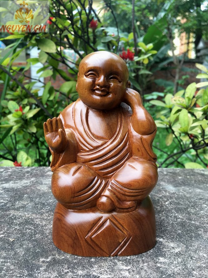 Bộ tượng tam không bằng gỗ bách xanh