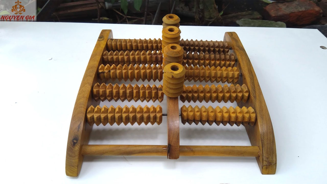 dụng cụ massage bằng gỗ