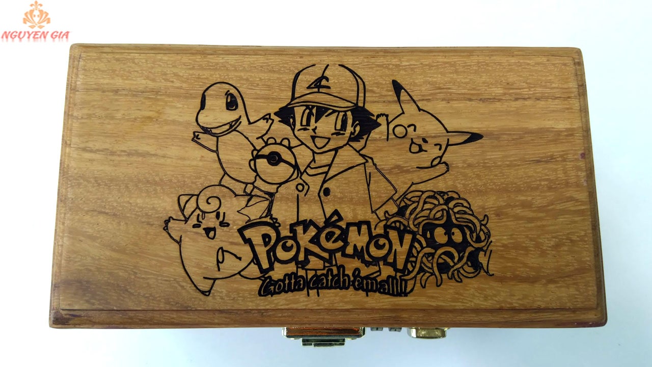 Hộp đựng tiền tiết kiệm mẫu Pokemon