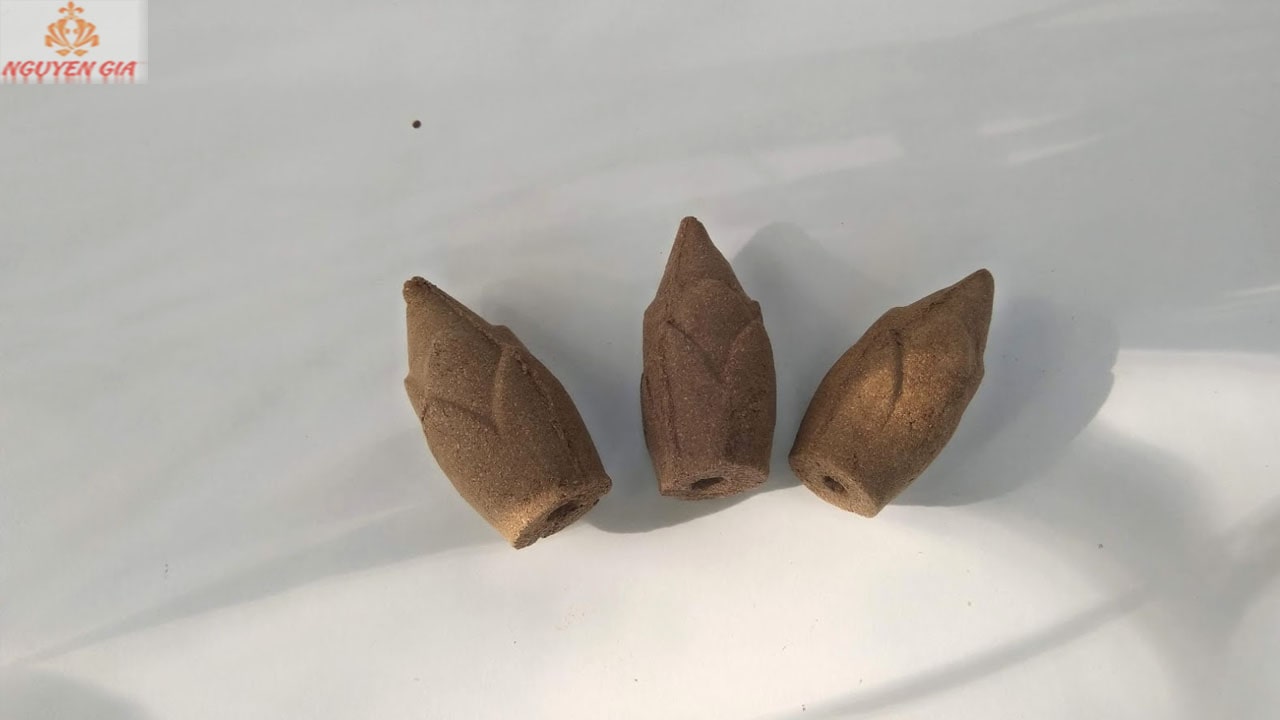 Nhang nụ trầm hương thiên nhiên nụ hoa sen (hộp 26 viên)