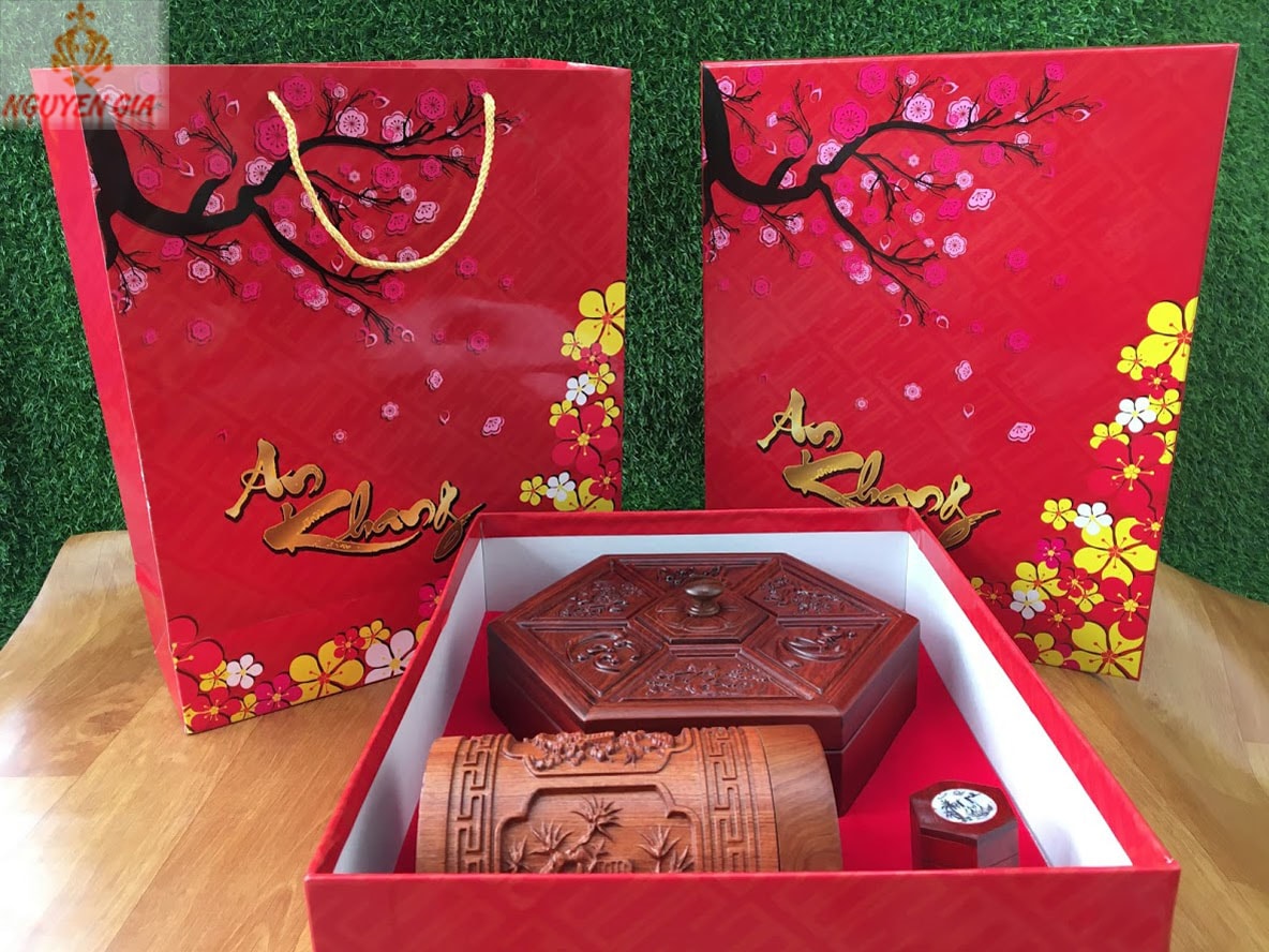 Hộp quà tết Tứ Quý Bình An BA01