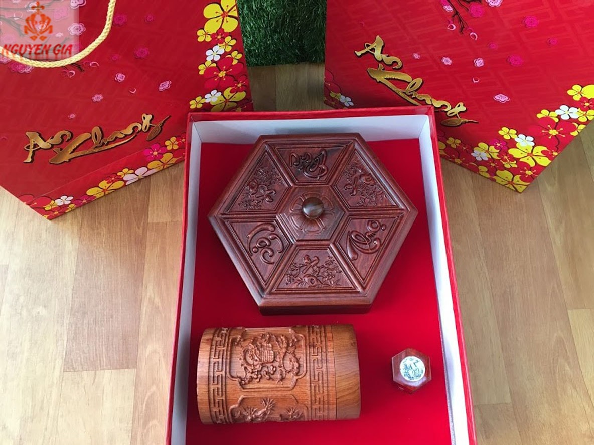 Hộp quà tết Tứ Quý Bình An BA01