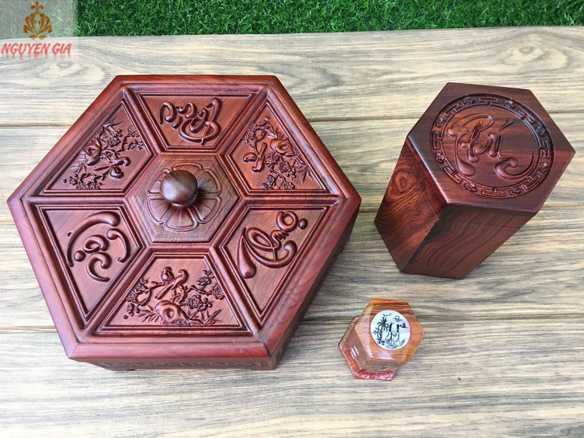 Hộp quà tết Phúc Lộc Thọ PLT03