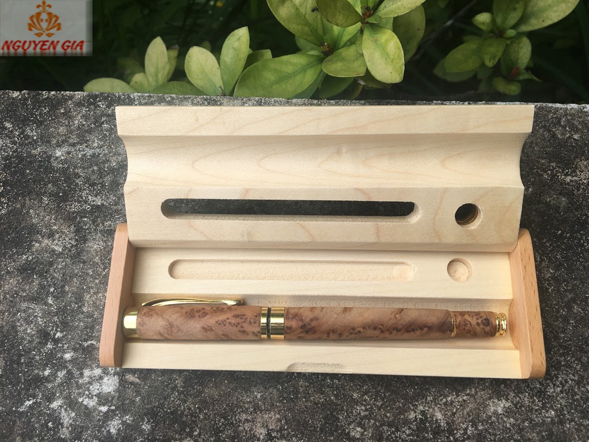 Bút gỗ Nu Ngọc Am - Bút ký khẳng định đẳng cấp Doanh Nhân
