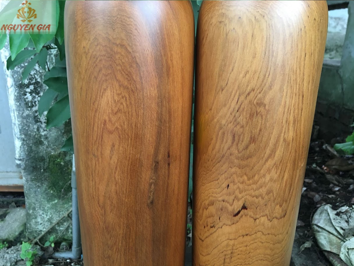 Lục Bình gỗ bách xanh cao 40cm (1 Cặp)