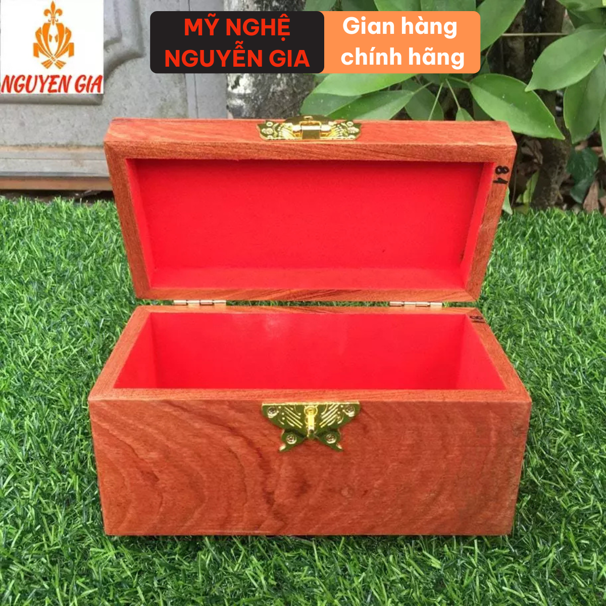 Hộp đựng tiền tiết kiệm có ổ khóa bằng gỗ siêu bền đẹp