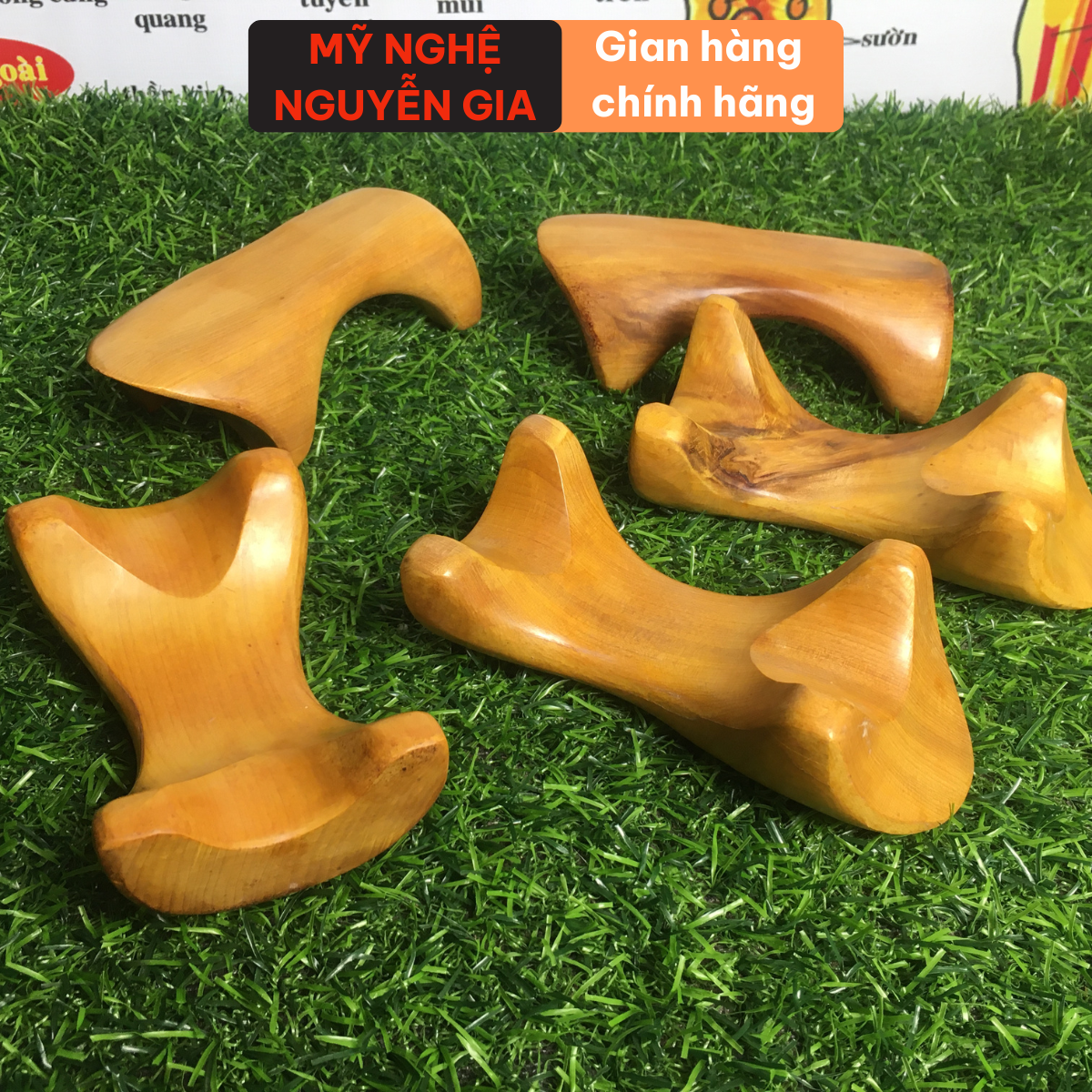 Dụng Cụ Massage Gỗ Bách Xanh hình yên ngựa – Giải Cơ Sâu, Thư Giãn Từng Khoảnh Khắc