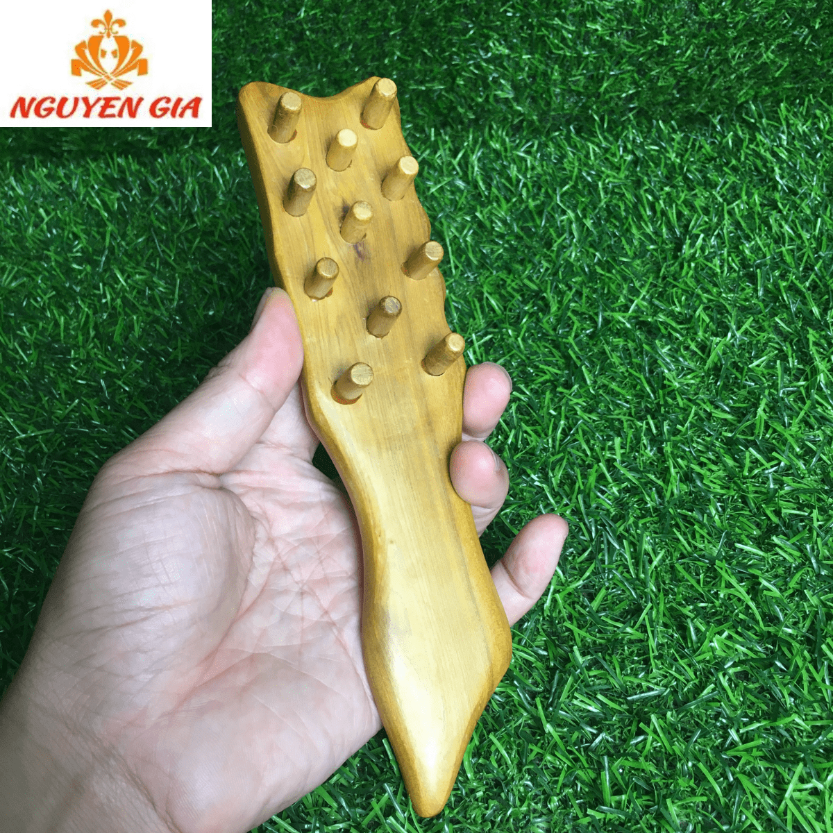 Bộ dụng cụ massage khớp gối bằng gỗ – Giải pháp tự nhiên cho người đau mỏi và thoái hóa khớp gối