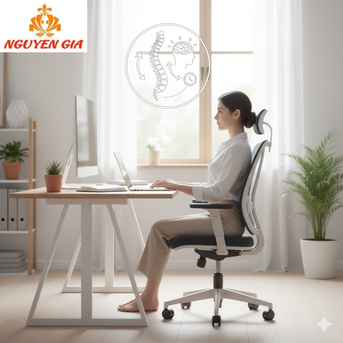 Hết Mệt Mỏi, Lờ Đờ, Thiếu Năng Lượng – Chỉ Với 3 Động Tác Ngay Tại Ghế Làm Việc!