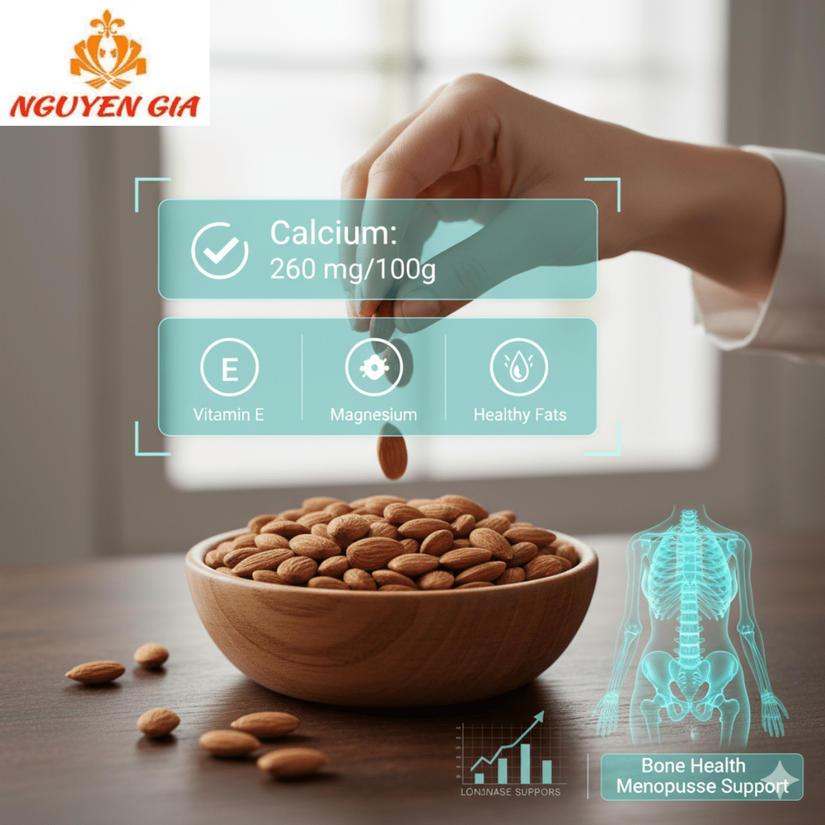 Những thực phẩm giàu canxi hơn cả sữa – Giải pháp tự nhiên cho xương chắc khỏe