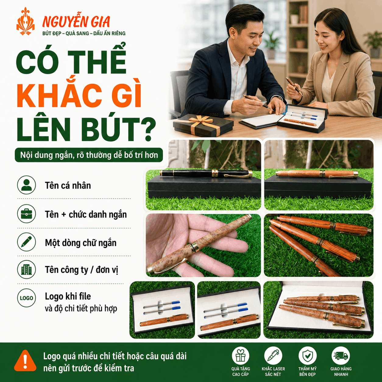 B&uacute;t Khắc T&ecirc;n Theo Y&ecirc;u Cầu Tại H&agrave; Nội