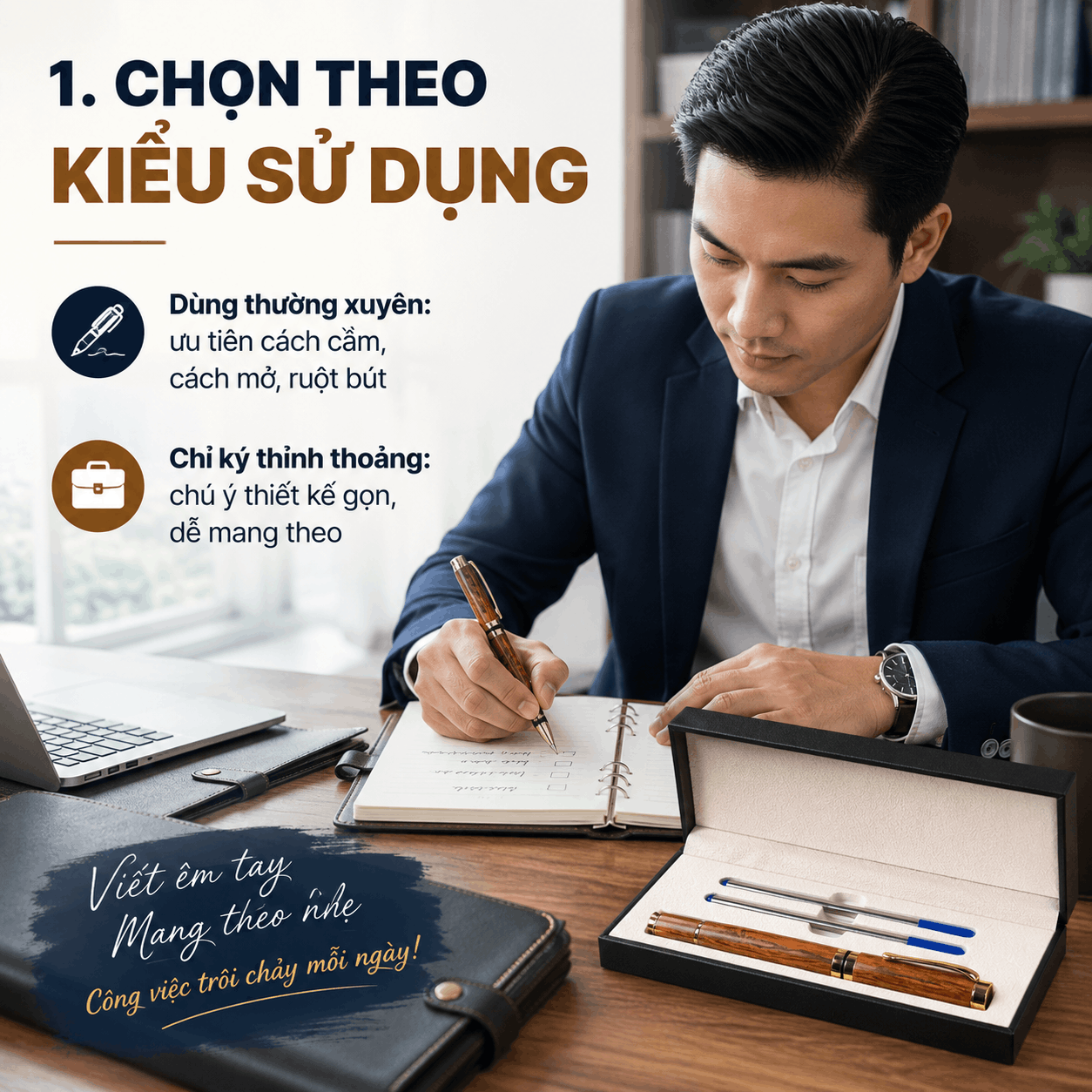 B&uacute;t K&yacute; Đẹp Cho Nam &ndash; C&aacute;ch Chọn Theo Nhu Cầu