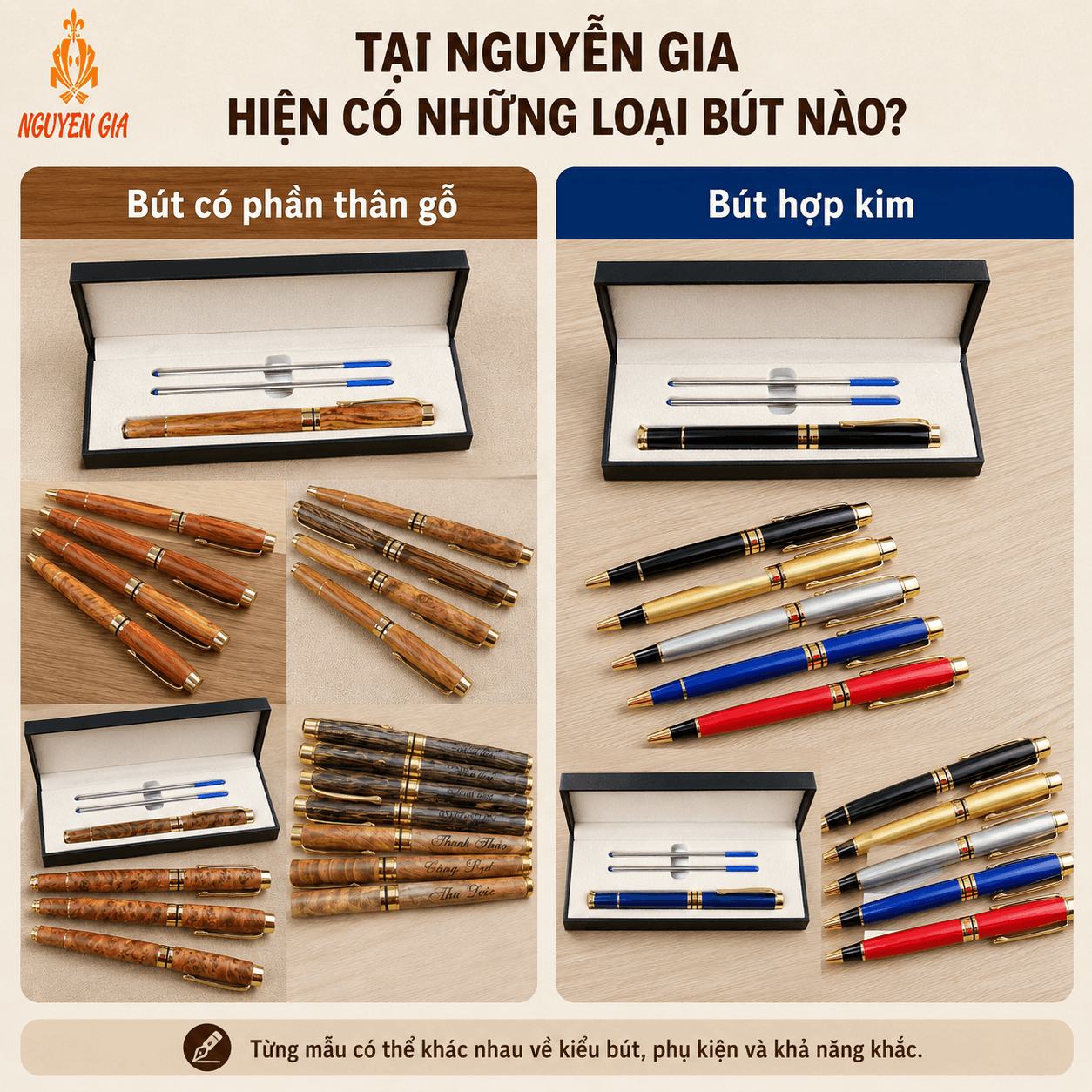Địa Chỉ Mua Bút Ký Tại Hà Nội – Mỹ Nghệ Nguyễn Gia