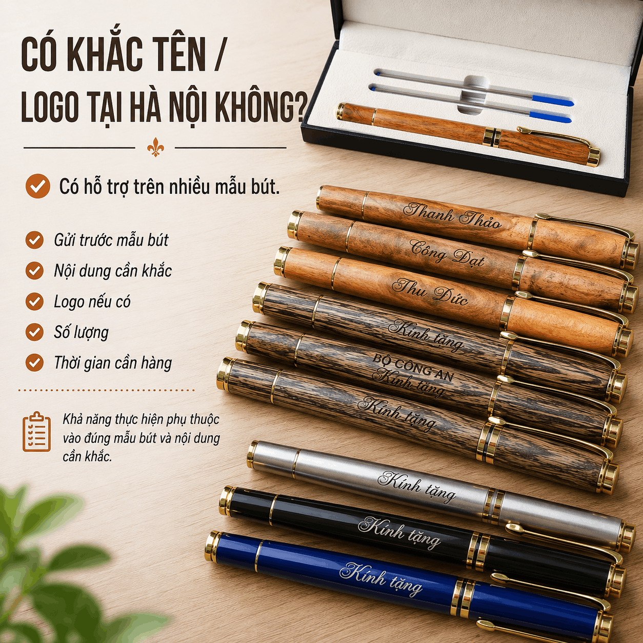 Địa Chỉ Mua Bút Ký Tại Hà Nội – Mỹ Nghệ Nguyễn Gia