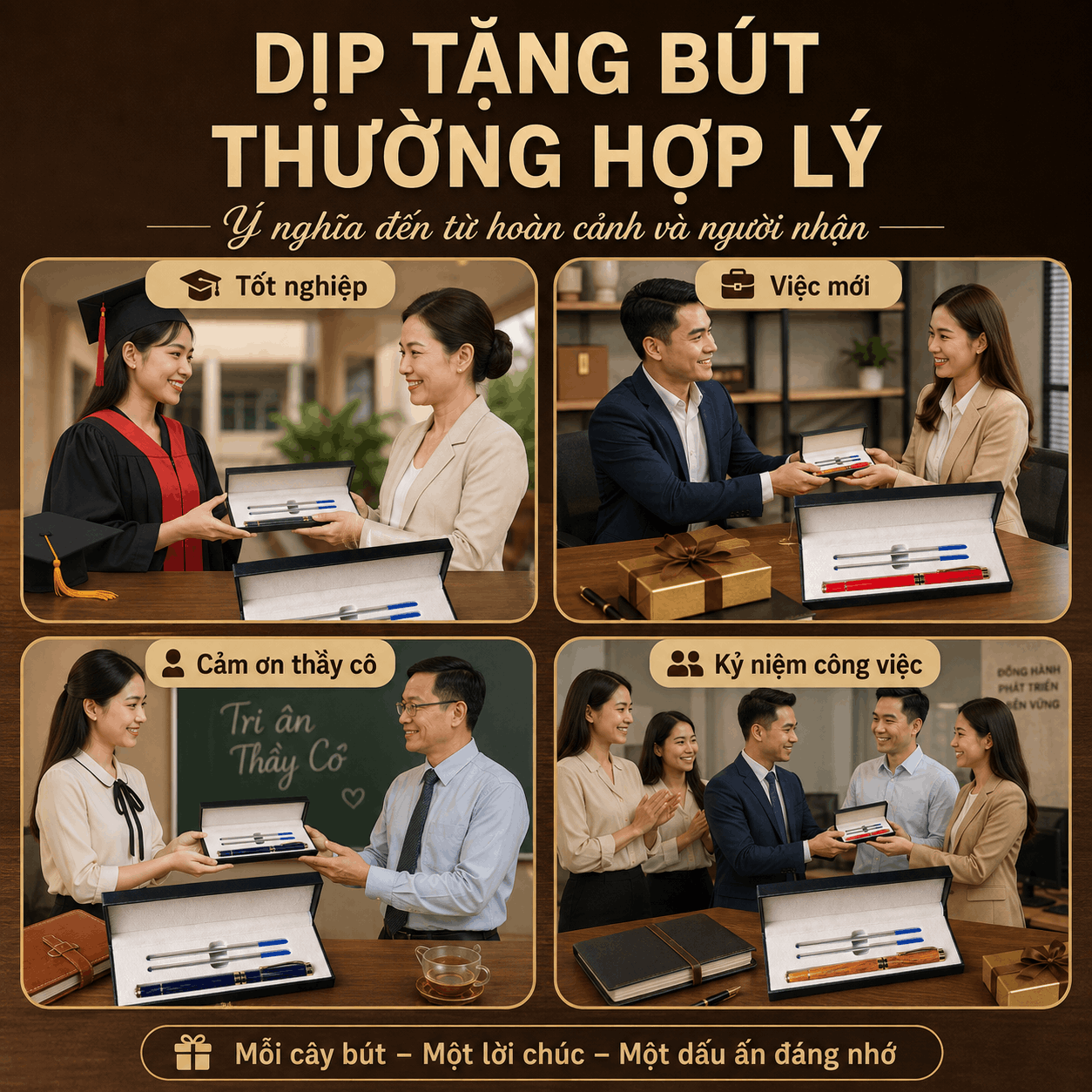 Tặng B&uacute;t K&yacute; C&oacute; &Yacute; Nghĩa G&igrave;?