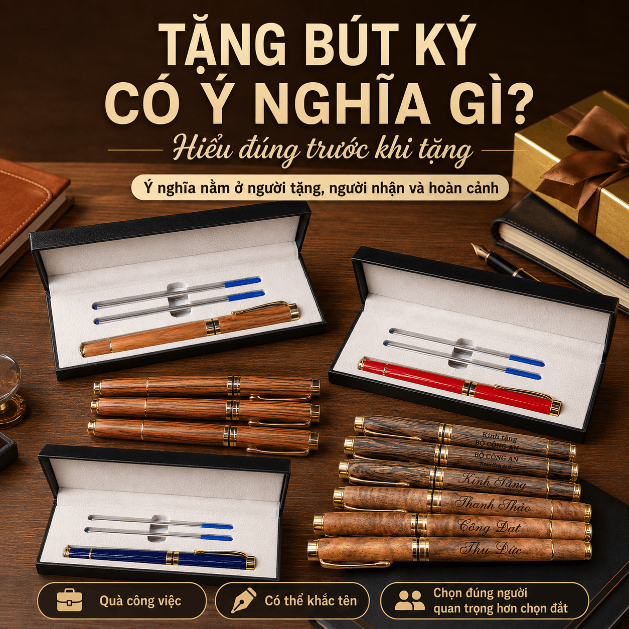 Tặng B&uacute;t K&yacute; C&oacute; &Yacute; Nghĩa G&igrave;?