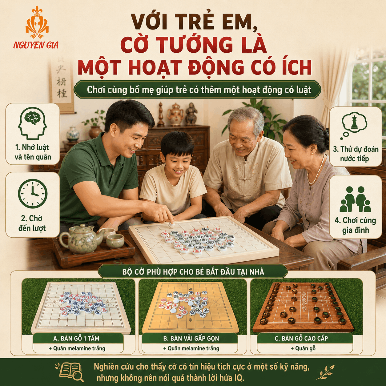 Chơi cờ tướng c&oacute; t&aacute;c dụng g&igrave;? Những lợi &iacute;ch dễ thấy v&agrave; nghi&ecirc;n cứu n&oacute;i g&igrave;