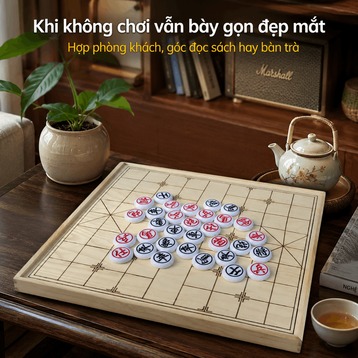 Chơi cờ tướng để thư giãn: một thú vui chậm rãi sau ngày dài
