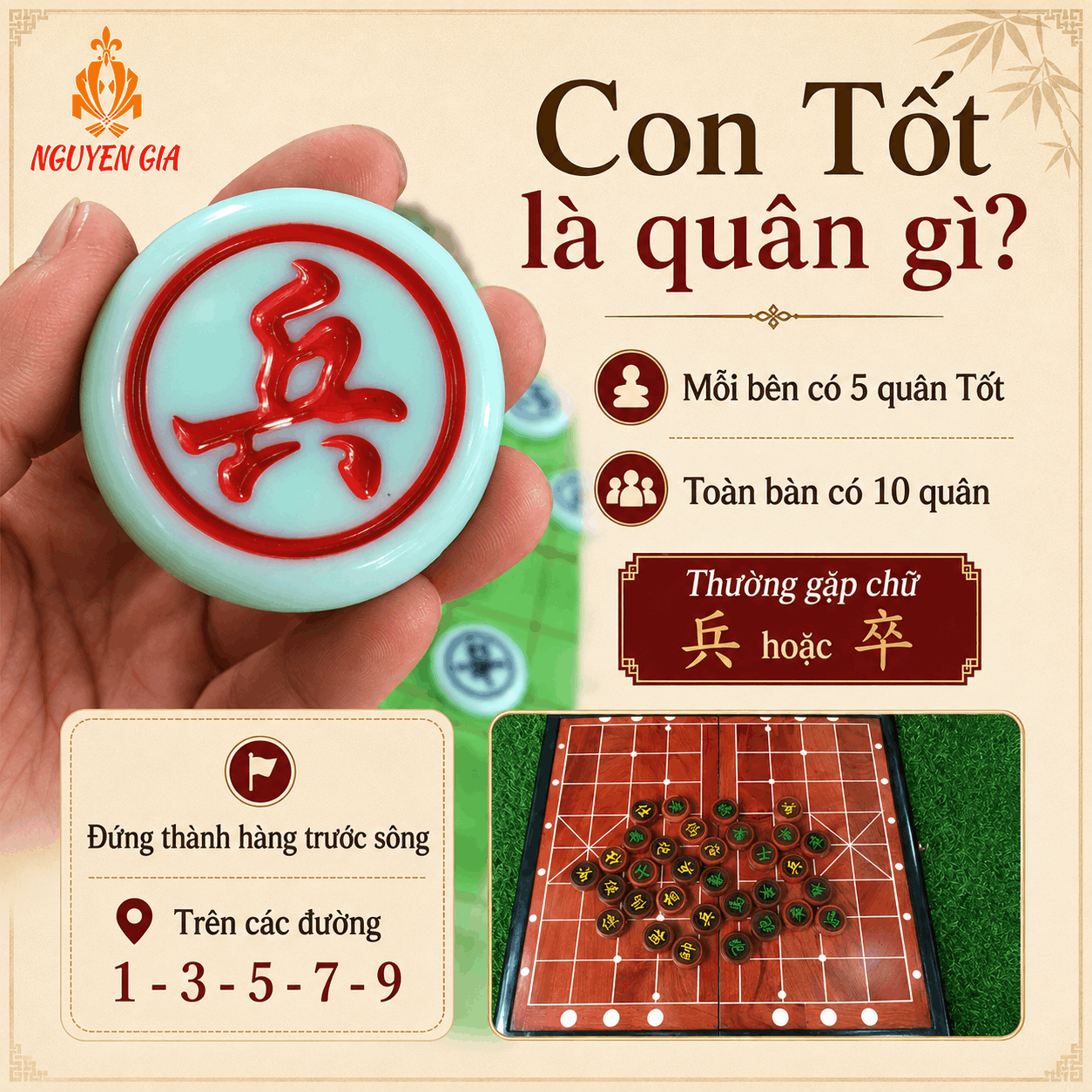 Con Tốt Trong Cờ Tướng: Cách Đi, Qua Sông Và Ý Nghĩa
