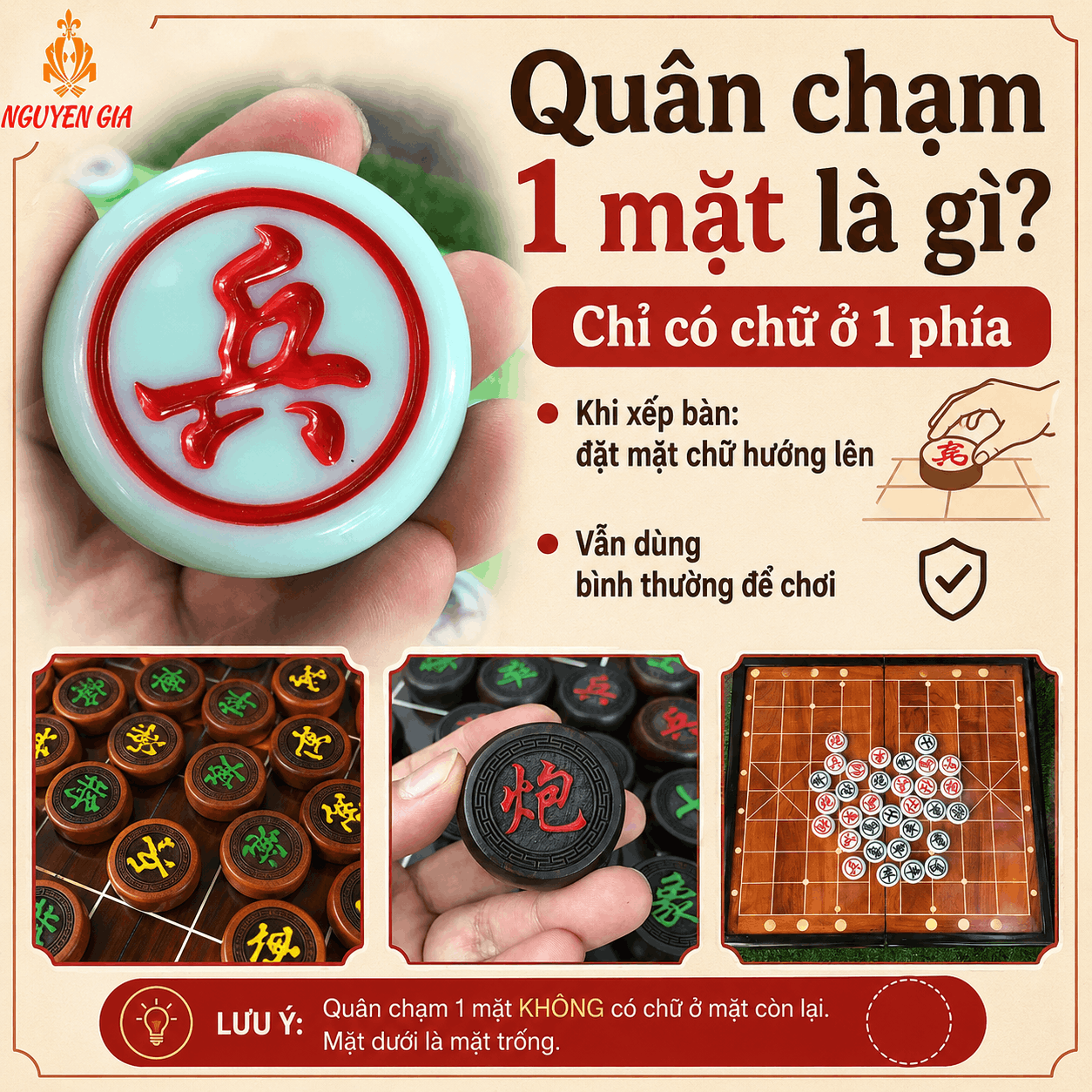 Qu&acirc;n Cờ Tướng Chạm 1 Mặt V&agrave; 2 Mặt Kh&aacute;c Nhau Thế N&agrave;o?