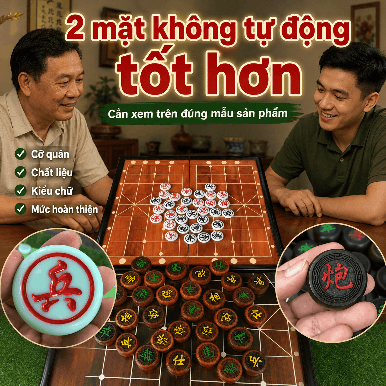 Qu&acirc;n Cờ Tướng Chạm 1 Mặt V&agrave; 2 Mặt Kh&aacute;c Nhau Thế N&agrave;o?