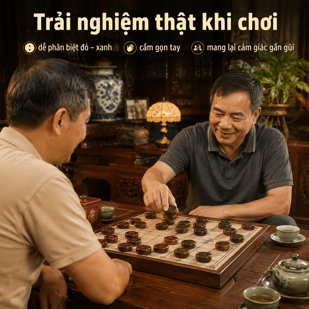 Qu&acirc;n Cờ Tướng Gỗ B&aacute;ch Xanh C&oacute; G&igrave; Đặc Biệt?