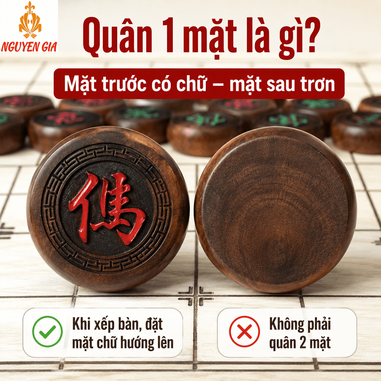 Qu&acirc;n Cờ Tướng Gỗ B&aacute;ch Xanh C&oacute; G&igrave; Đặc Biệt?