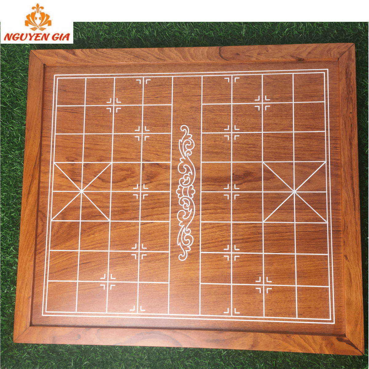 Bàn Cờ Tướng Gỗ Hương Nguyên Tấm 50×45cm – Bán Riêng Bàn
