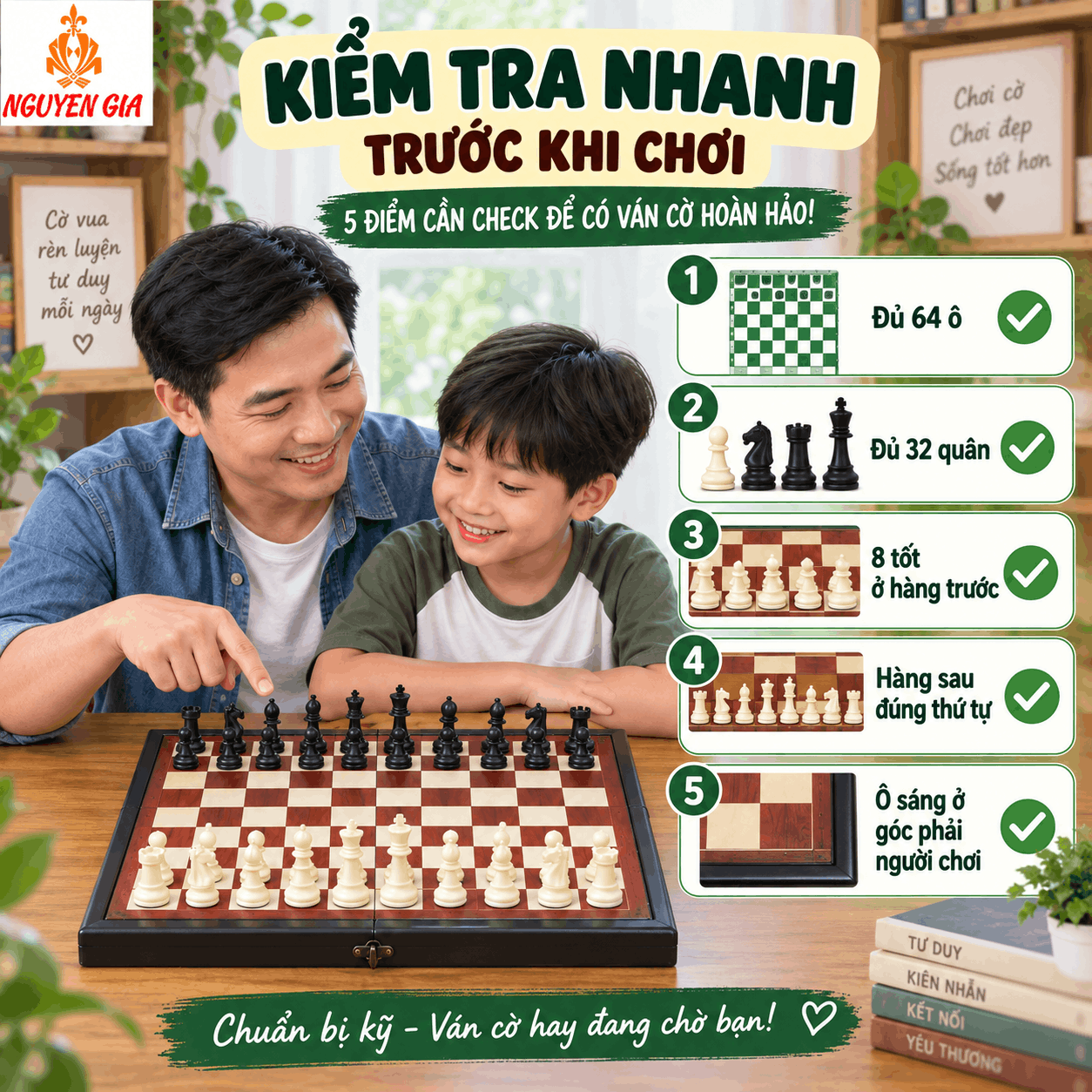 B&agrave;n Cờ Vua C&oacute; Bao Nhi&ecirc;u &Ocirc;, Bao Nhi&ecirc;u Qu&acirc;n V&agrave; Xếp Thế N&agrave;o?