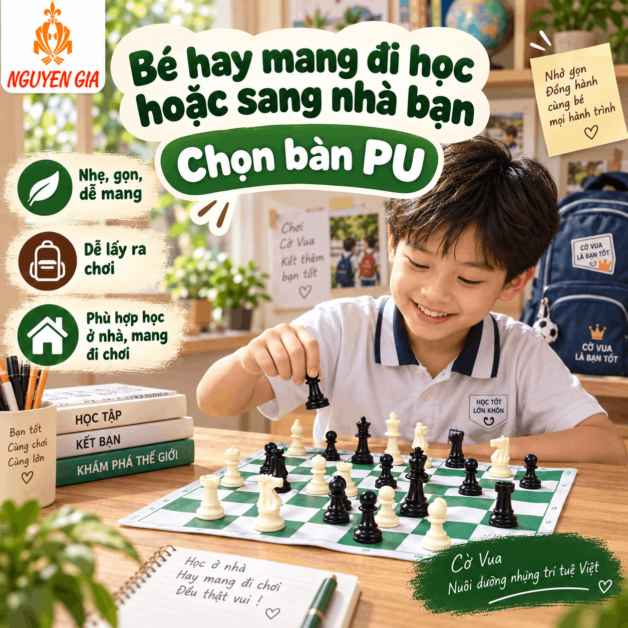 Bộ Cờ Vua Cho B&eacute; N&ecirc;n Chọn Loại N&agrave;o? Chọn Theo C&aacute;ch Con D&ugrave;ng