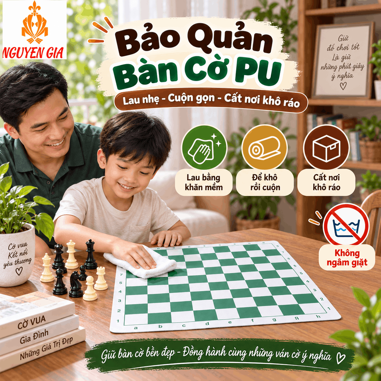 C&aacute;ch Bảo Quản B&agrave;n Cờ Vua V&agrave; Qu&acirc;n Cờ Đ&uacute;ng Theo Từng Loại