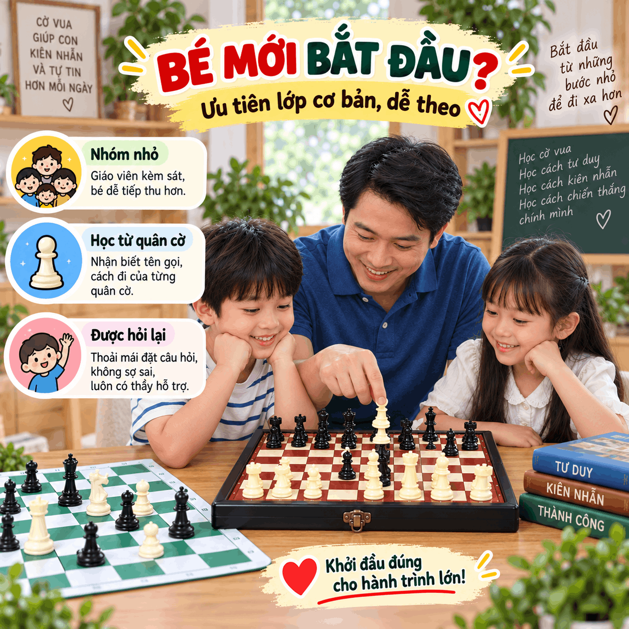 C&acirc;u Lạc Bộ Cờ Vua: C&aacute;ch Chọn Nơi Học Ph&ugrave; Hợp Cho B&eacute;