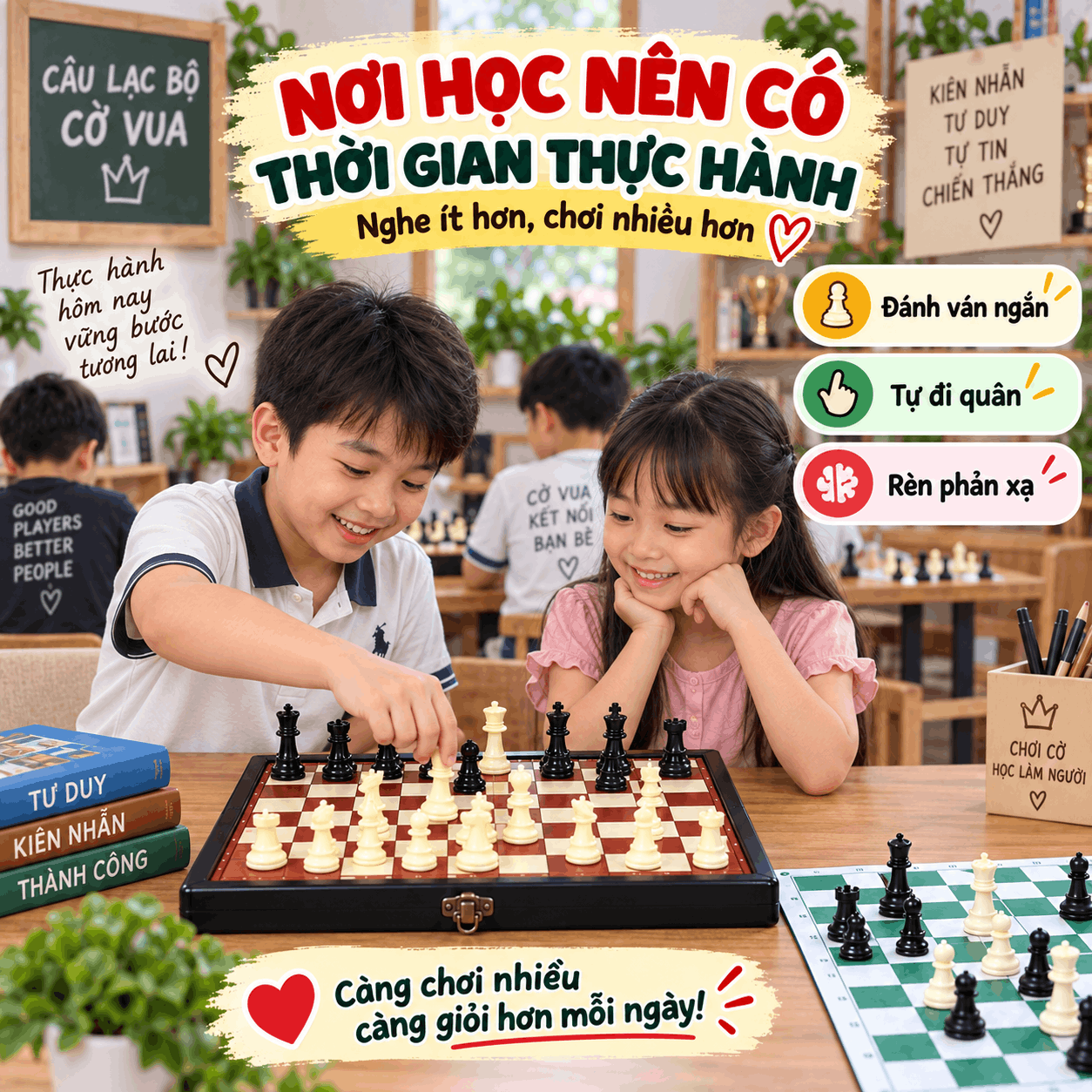 C&acirc;u Lạc Bộ Cờ Vua: C&aacute;ch Chọn Nơi Học Ph&ugrave; Hợp Cho B&eacute;