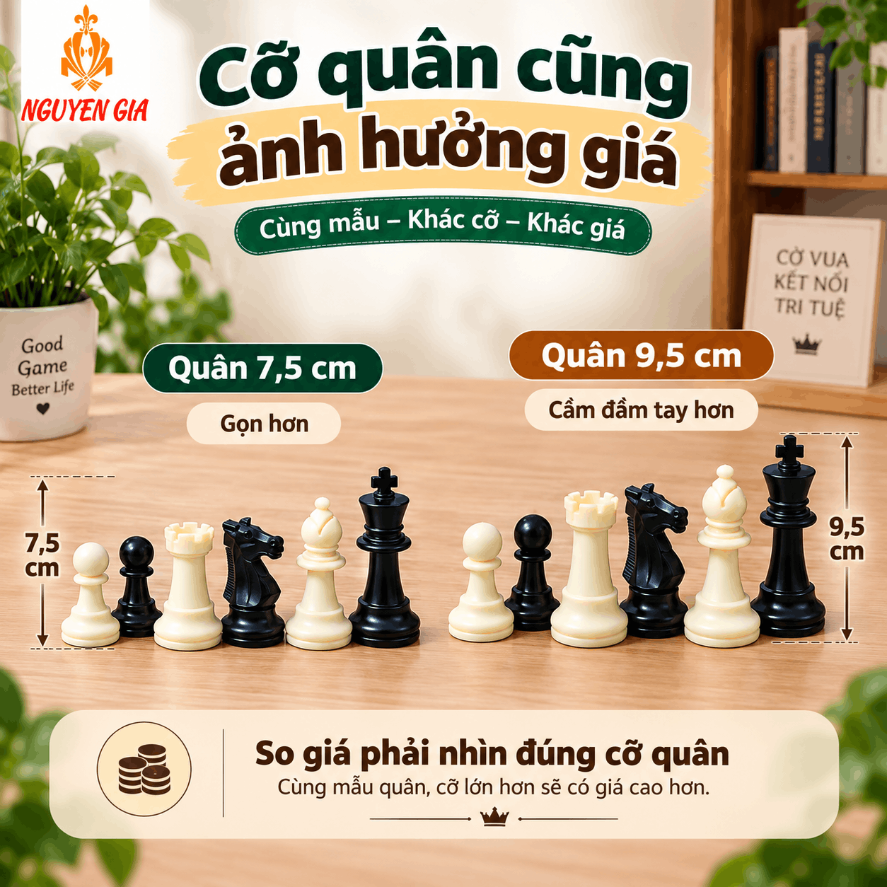Một Bộ Cờ Vua Bao Nhi&ecirc;u Tiền? Đừng So Gi&aacute; Khi Chưa So Đ&uacute;ng Cấu H&igrave;nh