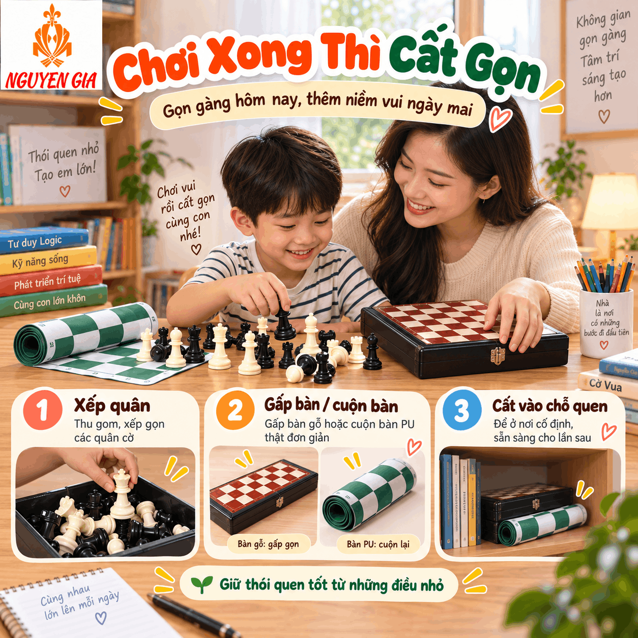 Mua Cờ Vua Cho Con Rồi N&ecirc;n Bắt Đầu Thế N&agrave;o?