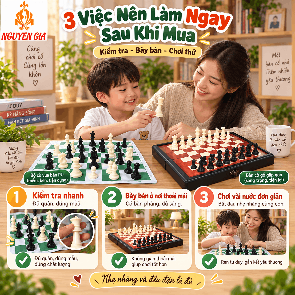 Sau Khi Mua Bộ Cờ Vua N&ecirc;n L&agrave;m G&igrave;?