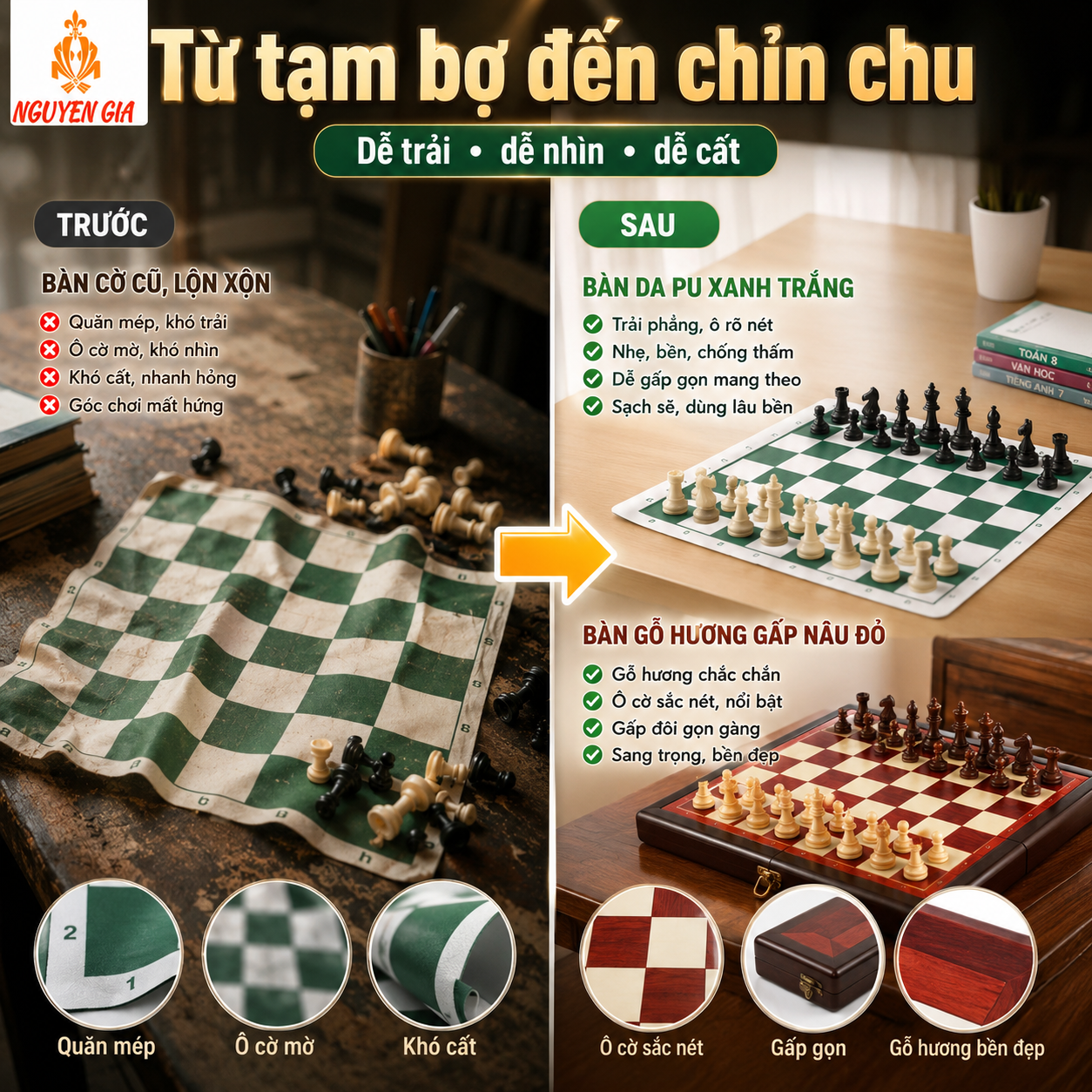 B&agrave;n cờ vua