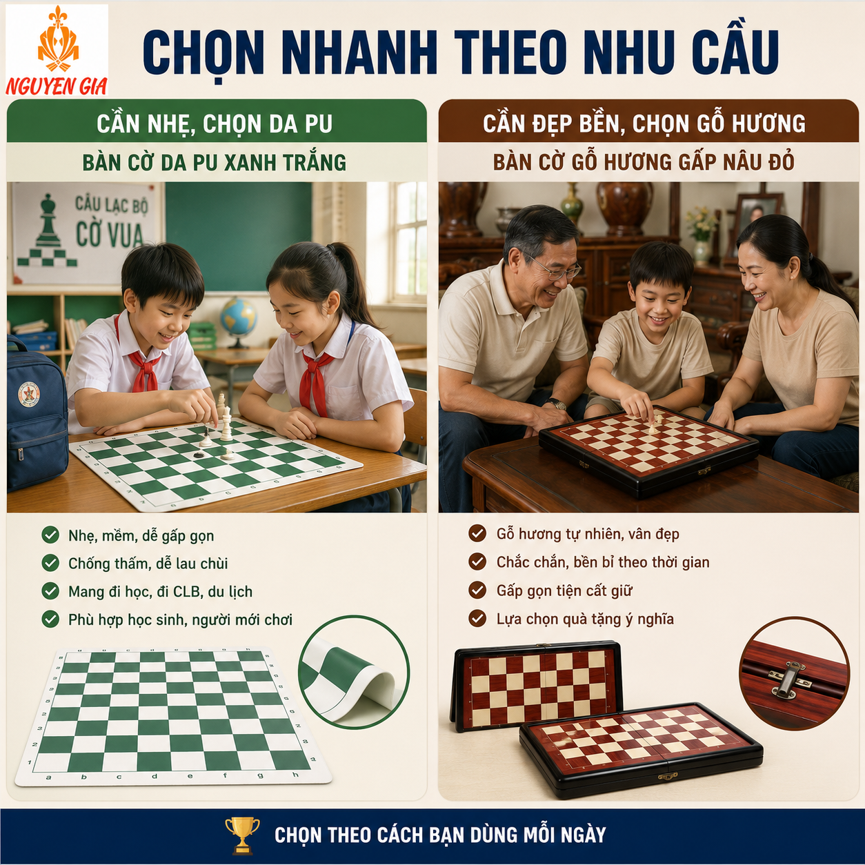 B&agrave;n cờ vua