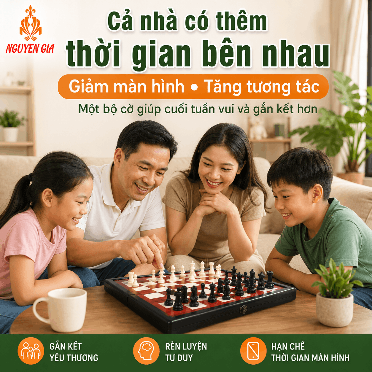 Bộ Cờ Vua Cho Người Mới, Học Sinh Và Gia Đình