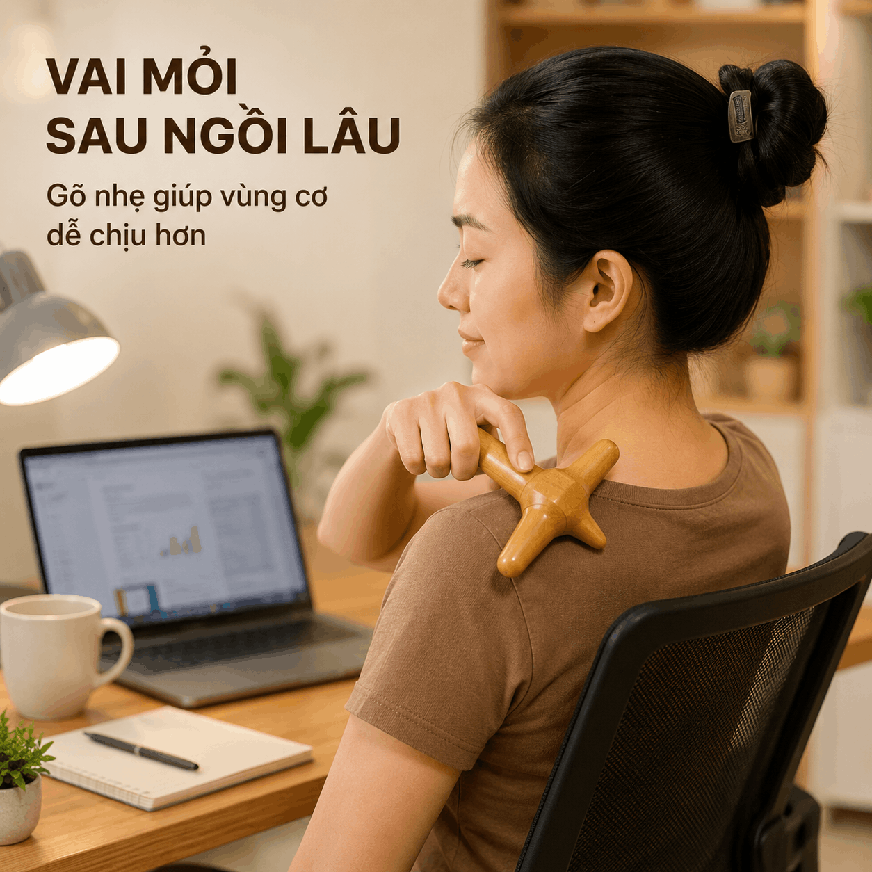 Búa Gõ Huyệt Gỗ Bách Xanh – Gõ Nhẹ Và Day Ấn