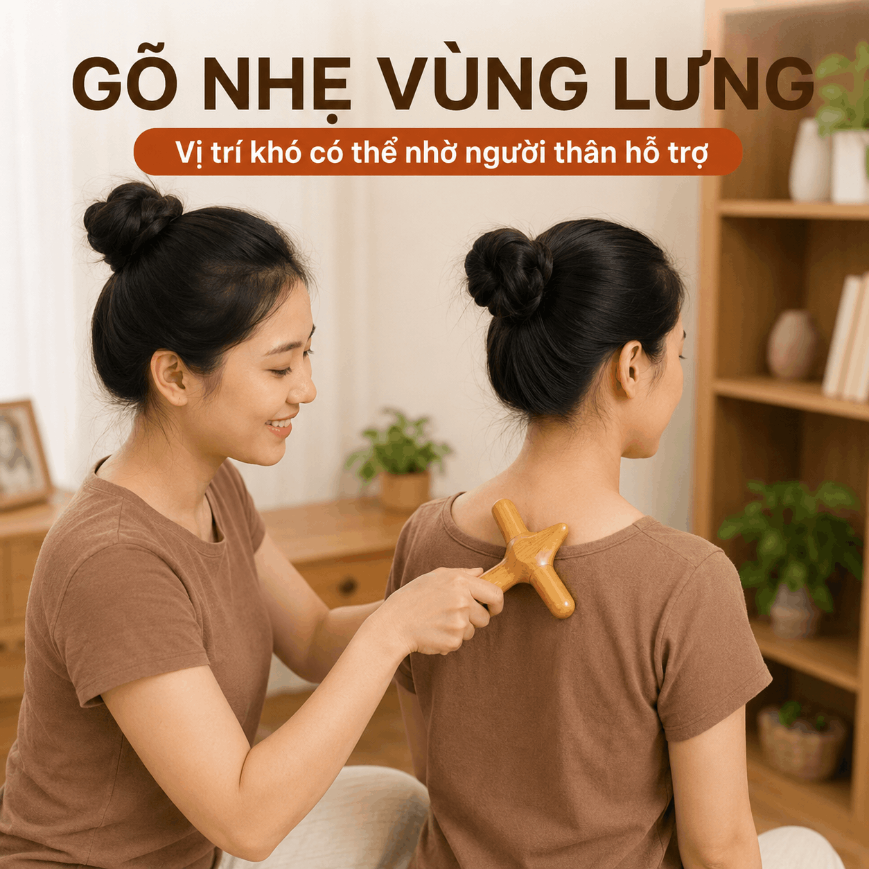 Búa Gõ Huyệt Gỗ Bách Xanh – Gõ Nhẹ Và Day Ấn