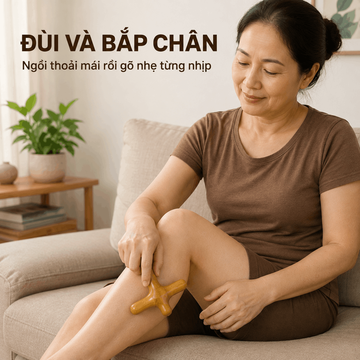 Búa Gõ Huyệt Gỗ Bách Xanh – Gõ Nhẹ Và Day Ấn