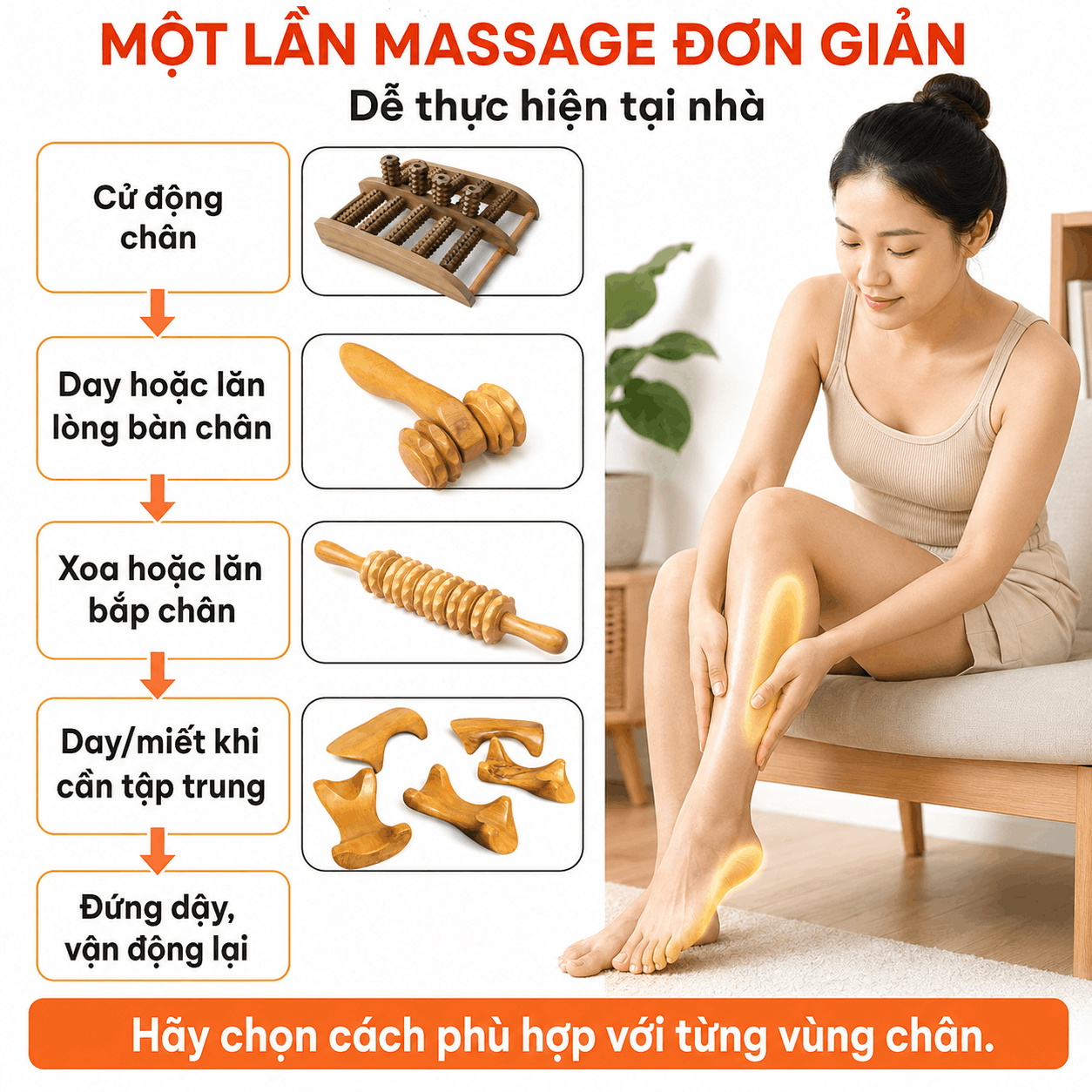 Cách Massage Chân Tại Nhà