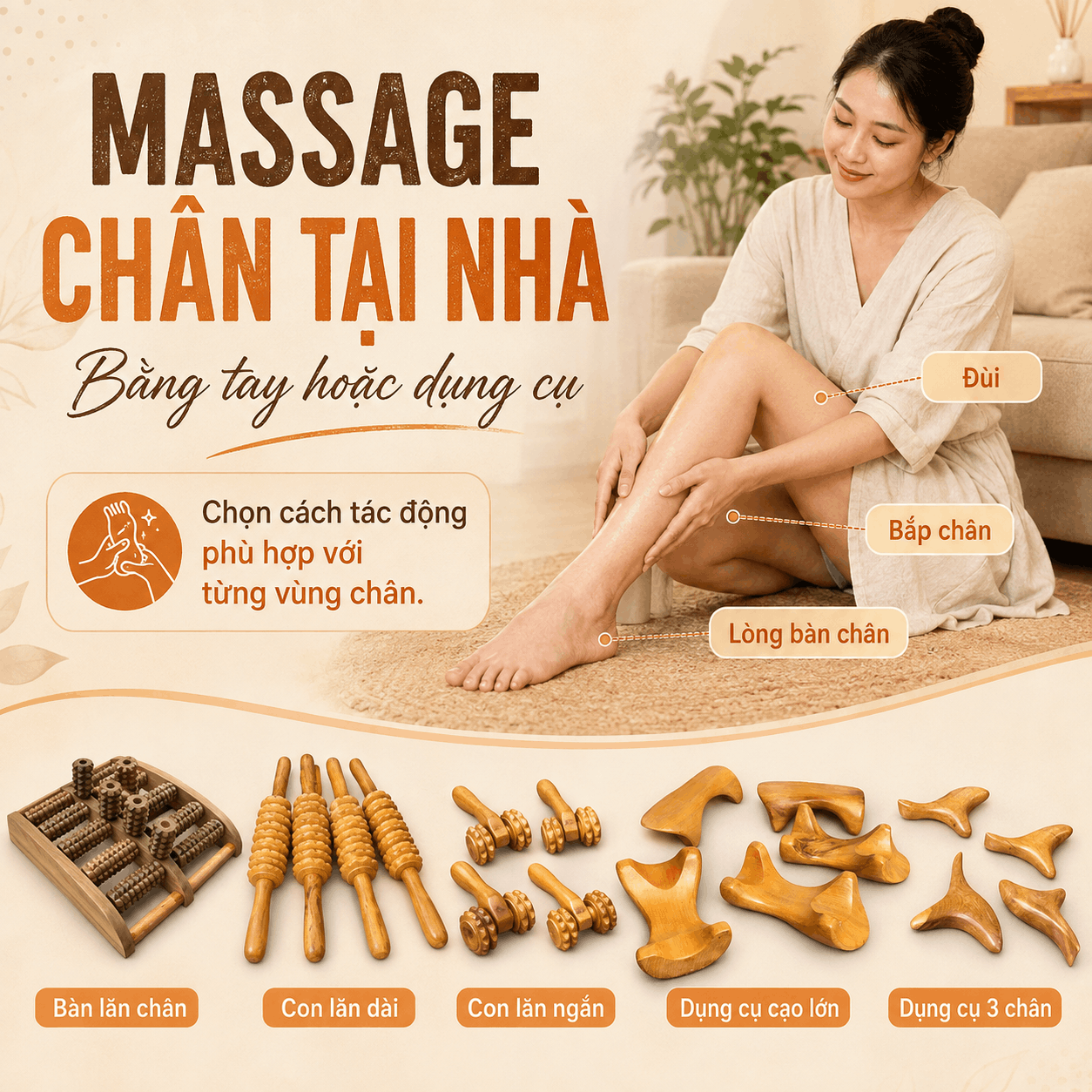 Cách Massage Chân Tại Nhà