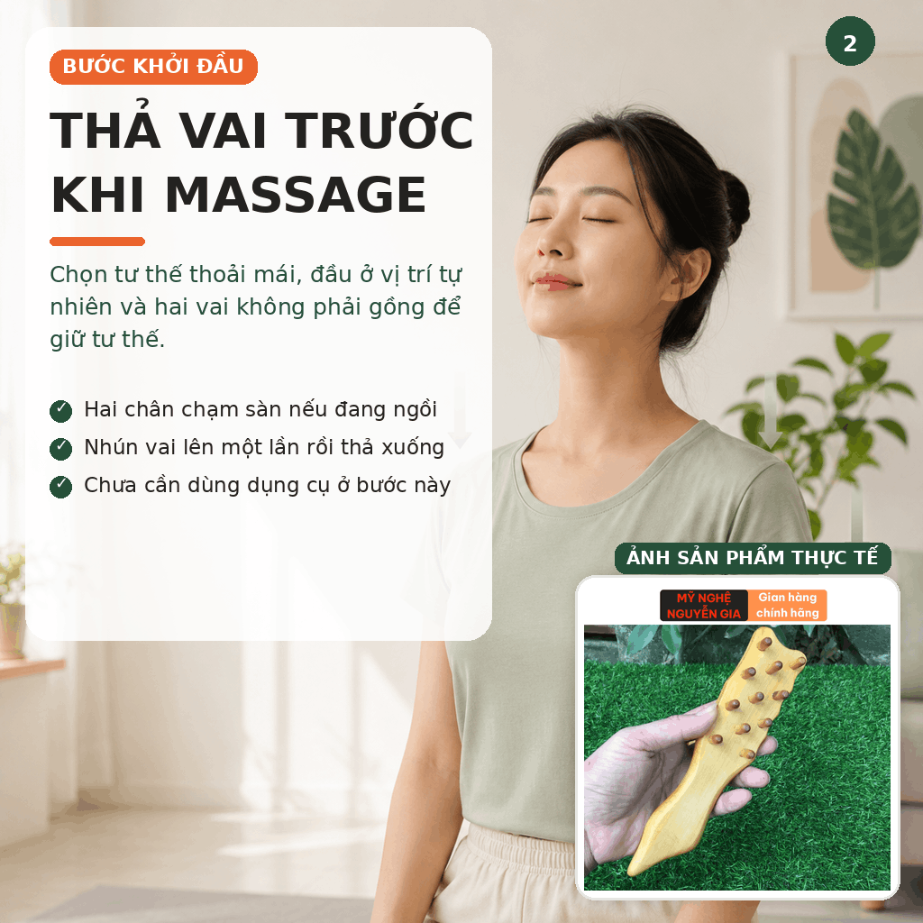 Cách Massage Cổ Vai Gáy Tại Nhà