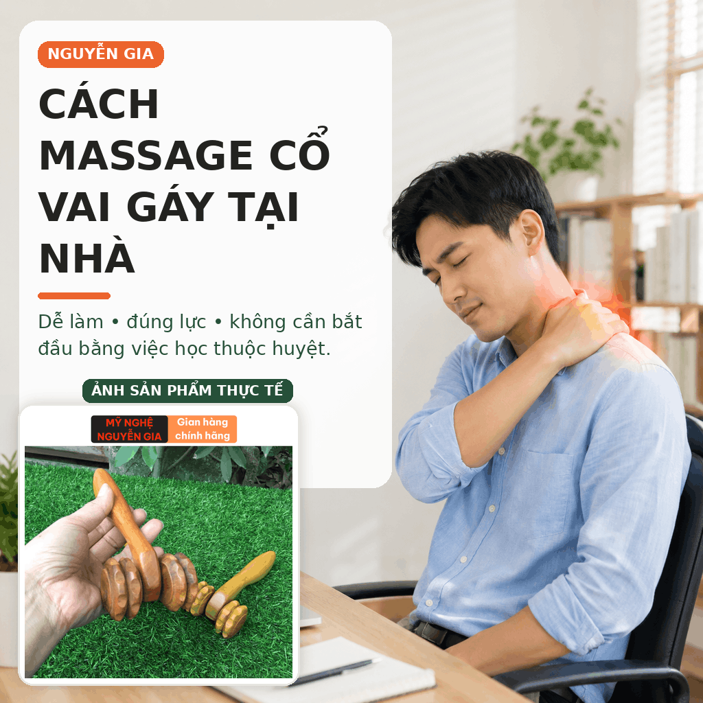 Cách Massage Cổ Vai Gáy Tại Nhà