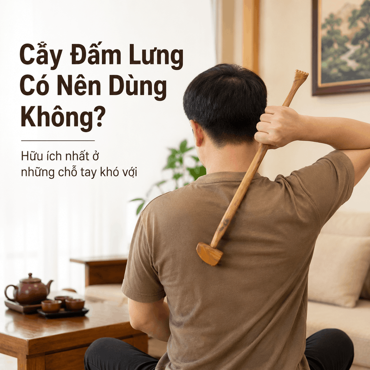 C&acirc;y Đấm Lưng C&oacute; N&ecirc;n D&ugrave;ng Kh&ocirc;ng? Hữu &Iacute;ch Nhất Ở Những Chỗ Tay Kh&oacute; Với