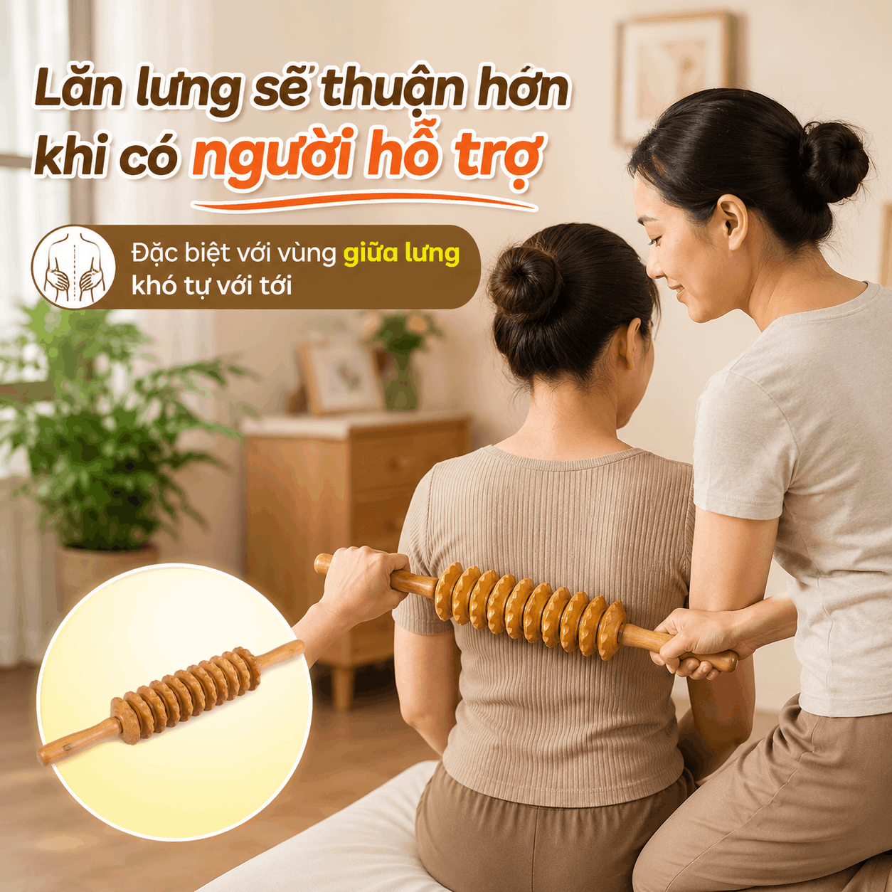 Cây Lăn Massage Lưng 3D Có Nên Dùng Không? Dùng Khi Nào Thấy Hợp?