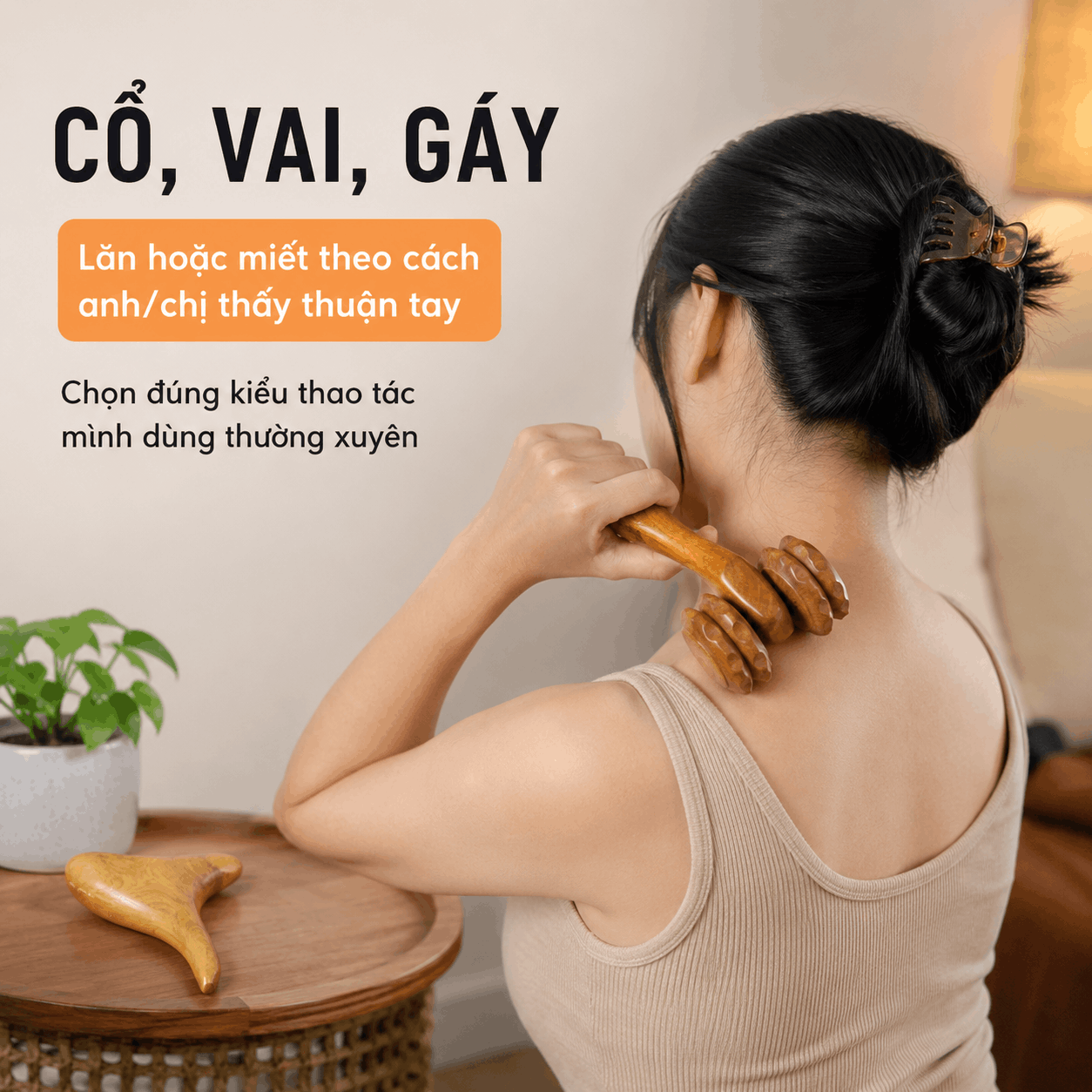 Dụng Cụ Massage Bằng Gỗ