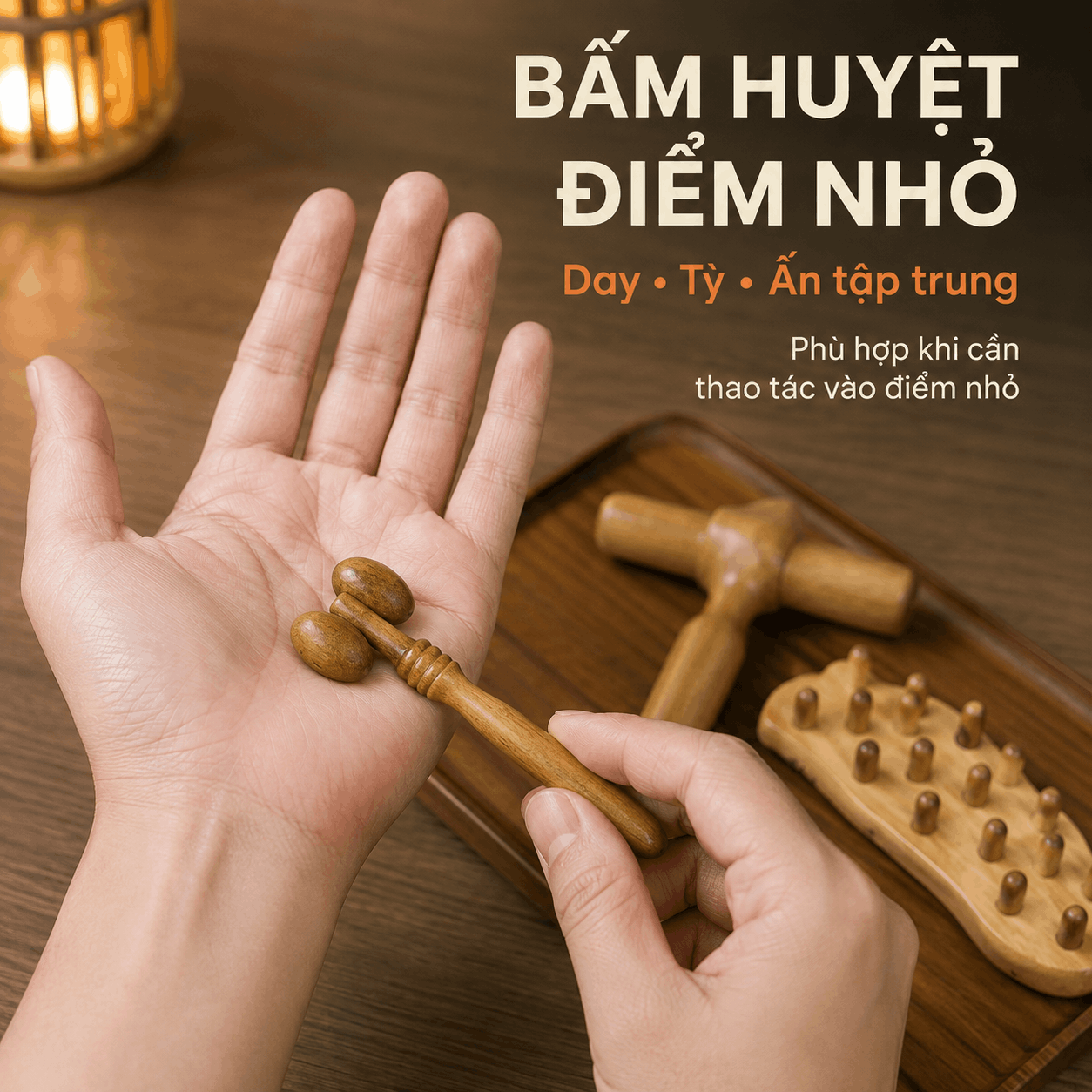 Dụng Cụ Massage Bằng Gỗ